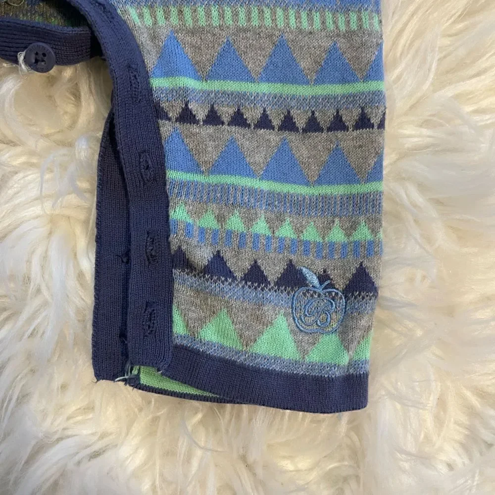 Bonnie Baby London Knit Onesie | SZ 6-12 months